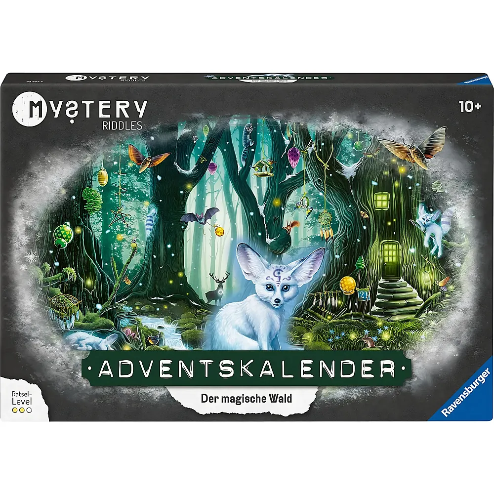 Ravensburger Mystery Rtsel-Adventskalender - Der magische Wald