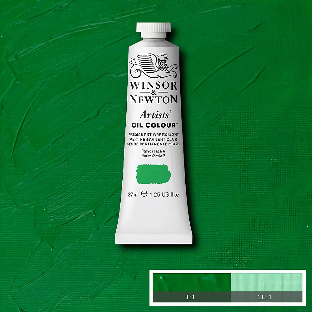 meinspielzeug - Winsor & Newton W&n Artists' lfarbe 37ml Tube Permanentgrn Hell