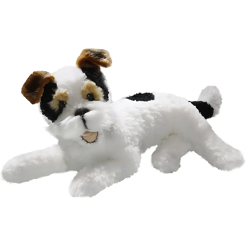 Carl Dick Fox Terrier liegend - 42 cm - Hunde Pl�sch