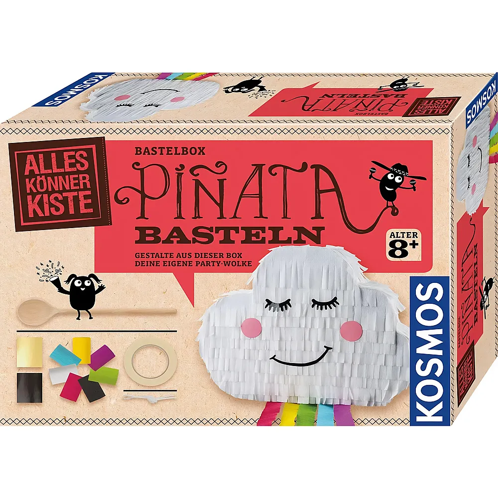 Kosmos Kreativ Pipnata bastle eine Konfetti-Wolke