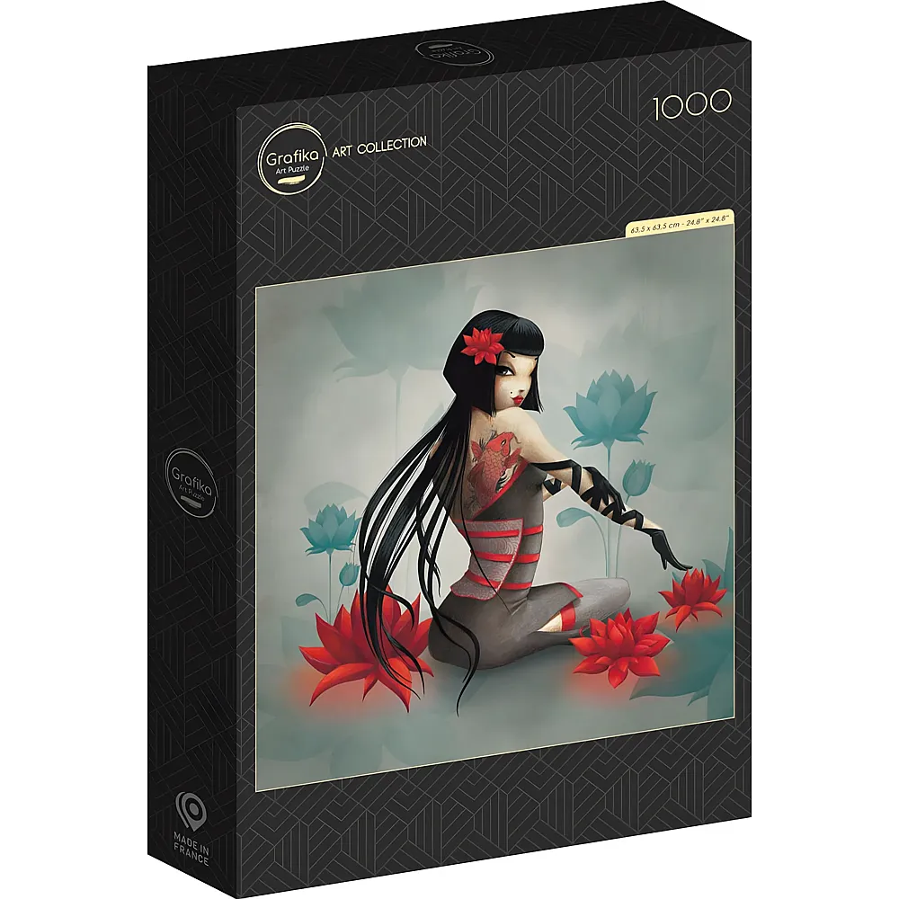 Grafika Puzzle Art Collection Misstigri Miss Lily - 1000 Teile