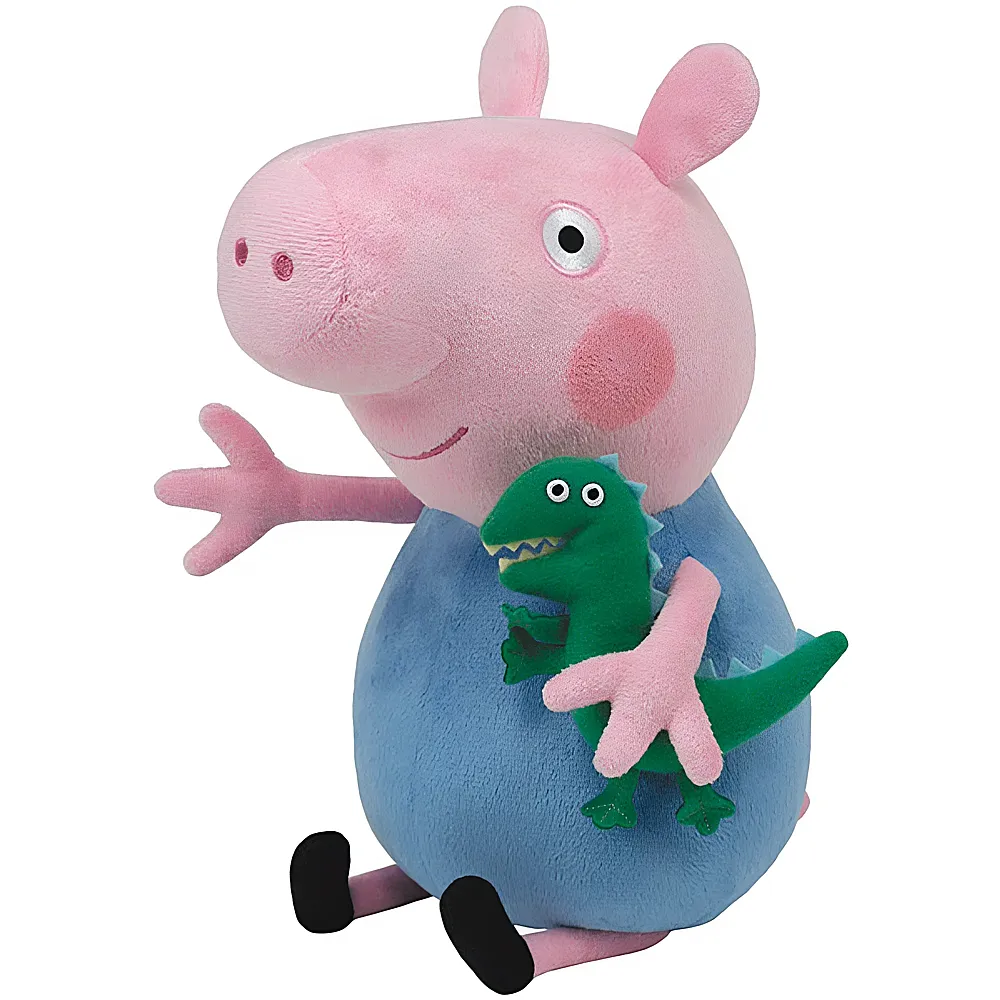 Ty Beanie Babies Peppa Pig George 15cm | Lizenzfiguren Plsch