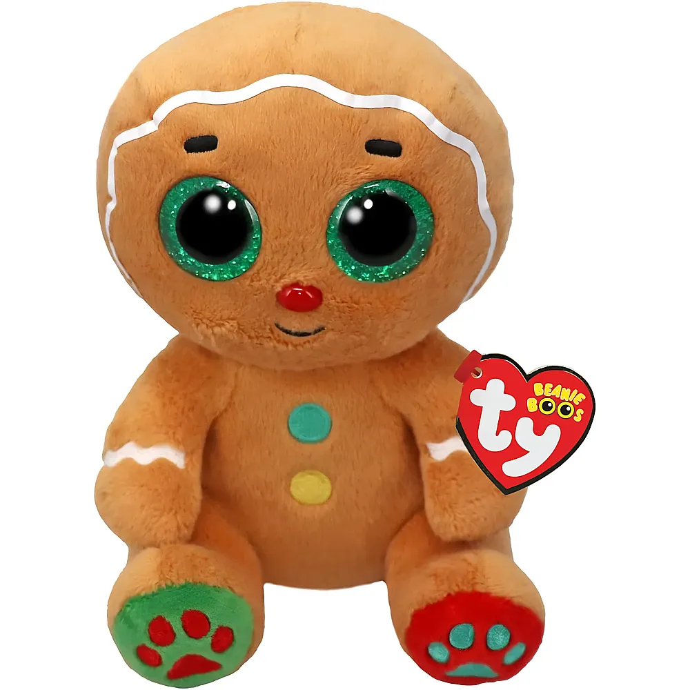 meinspielzeug - Ty Beanie Boos Nutmeg der Lebkuchenmann 15cm | Diverse Tiere Pl�sch