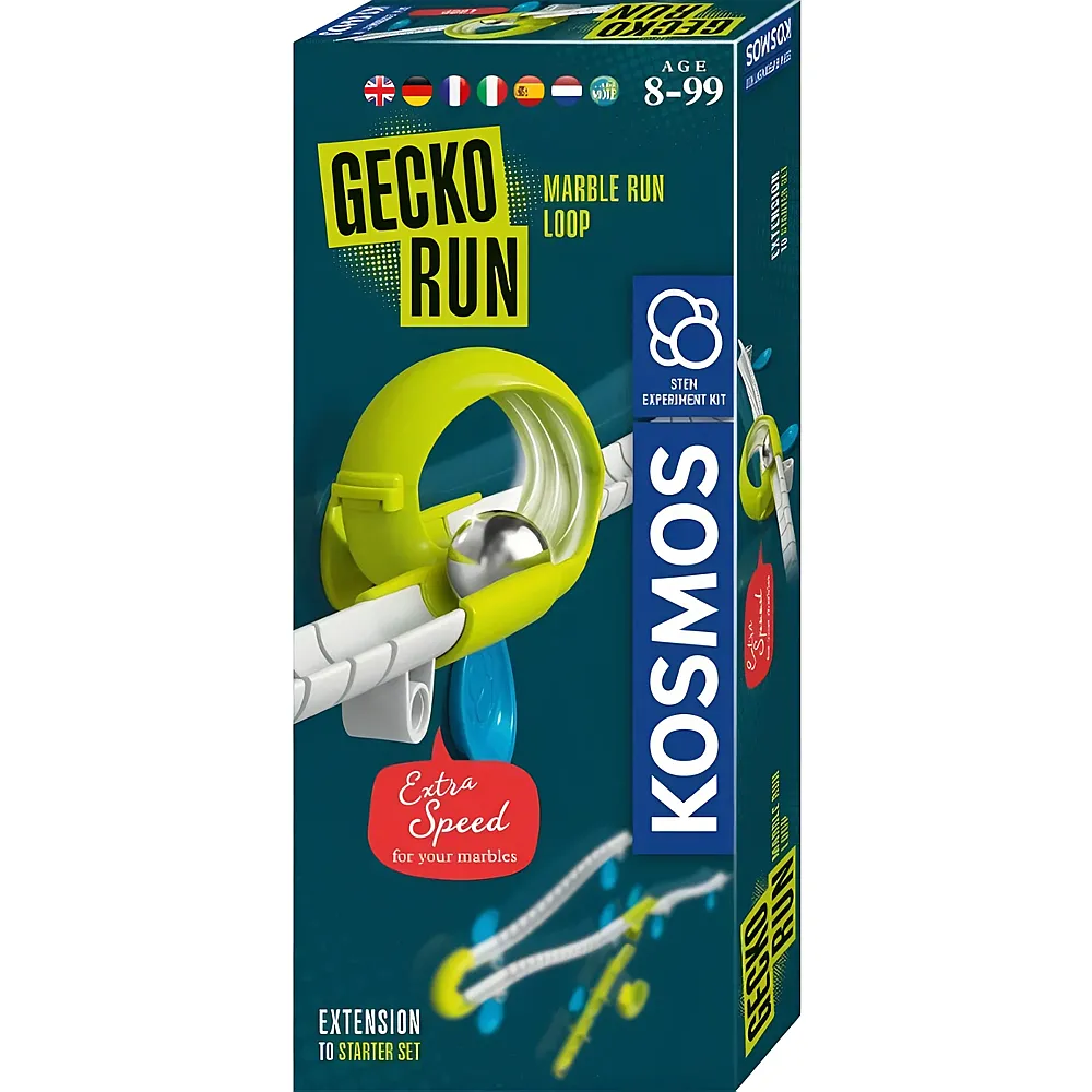 Kosmos Gecko Run Kugelbahn Looping Erweiterung mult