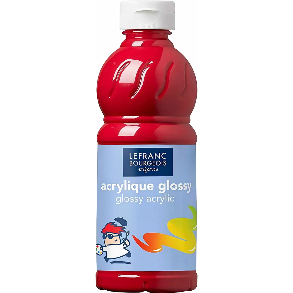 Lefranc Bourgeois Lfb Glossy Acrylfarbe 500ml Flasche - Primrrot - Suche