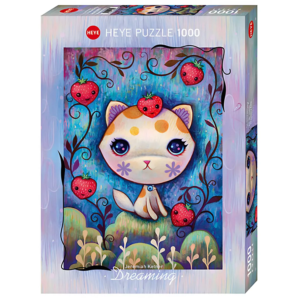 Heye Puzzle Jeremiah Ketner Strawberry Kitty - 1000 Teile
