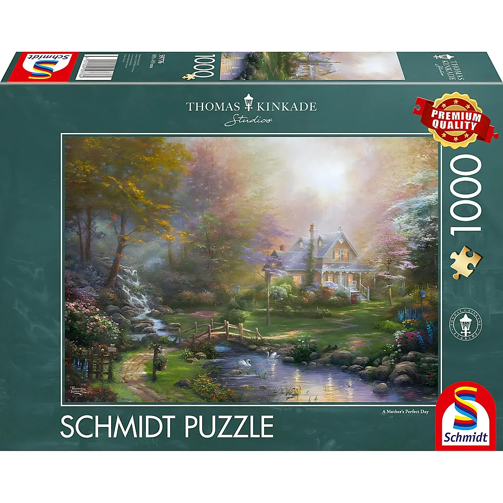 Schmidt Puzzle Thomas Kinkade A Mother's Perfect Day - 1000 Teile