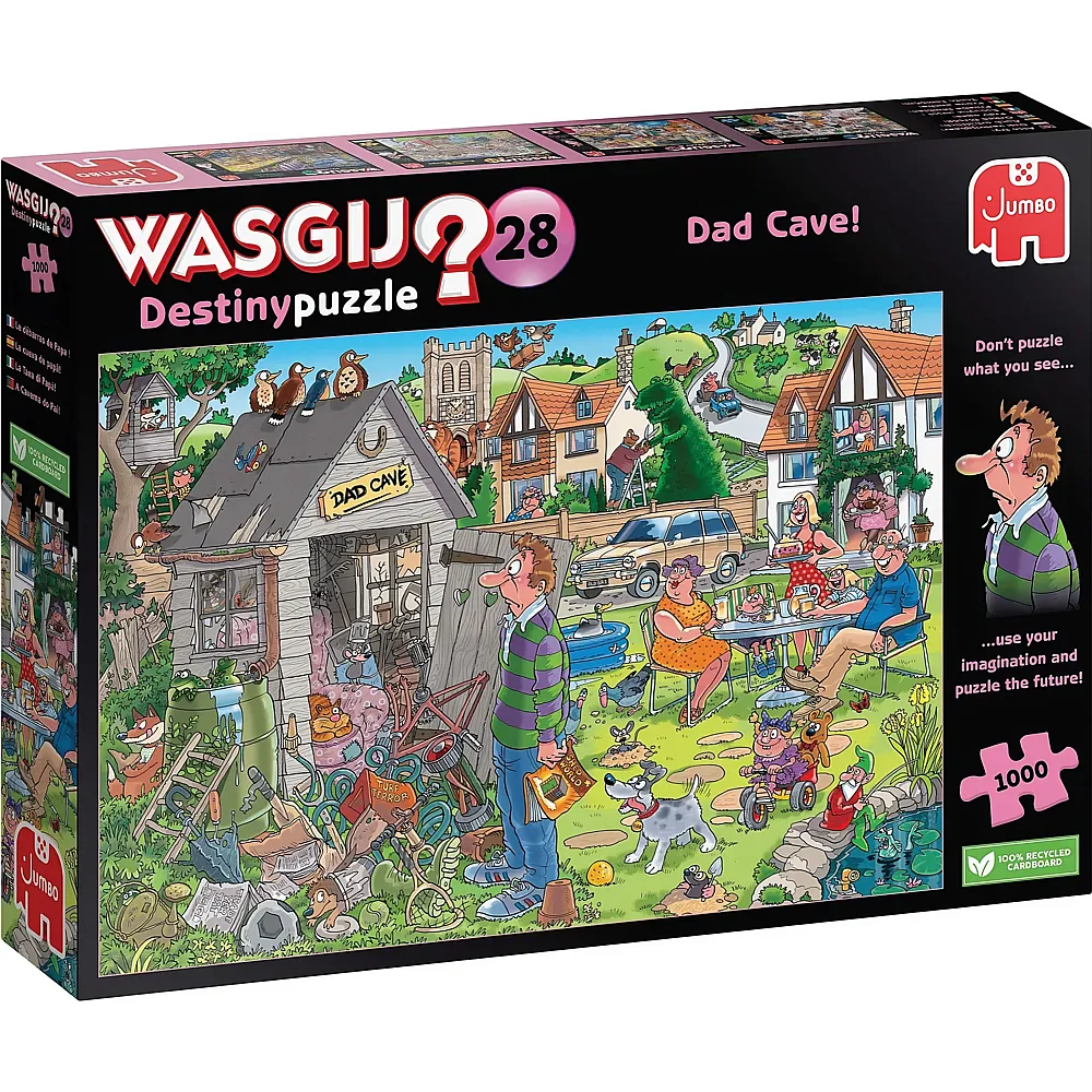 Jumbo Puzzle WASGIJ Destiny 28  - Papa-H�hle - 1000 Teile