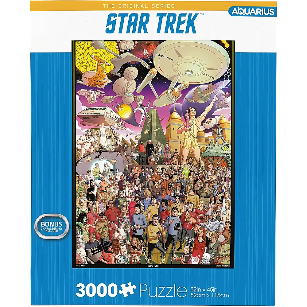 Aquarius Puzzle Star Trek OS - 3000 Teile