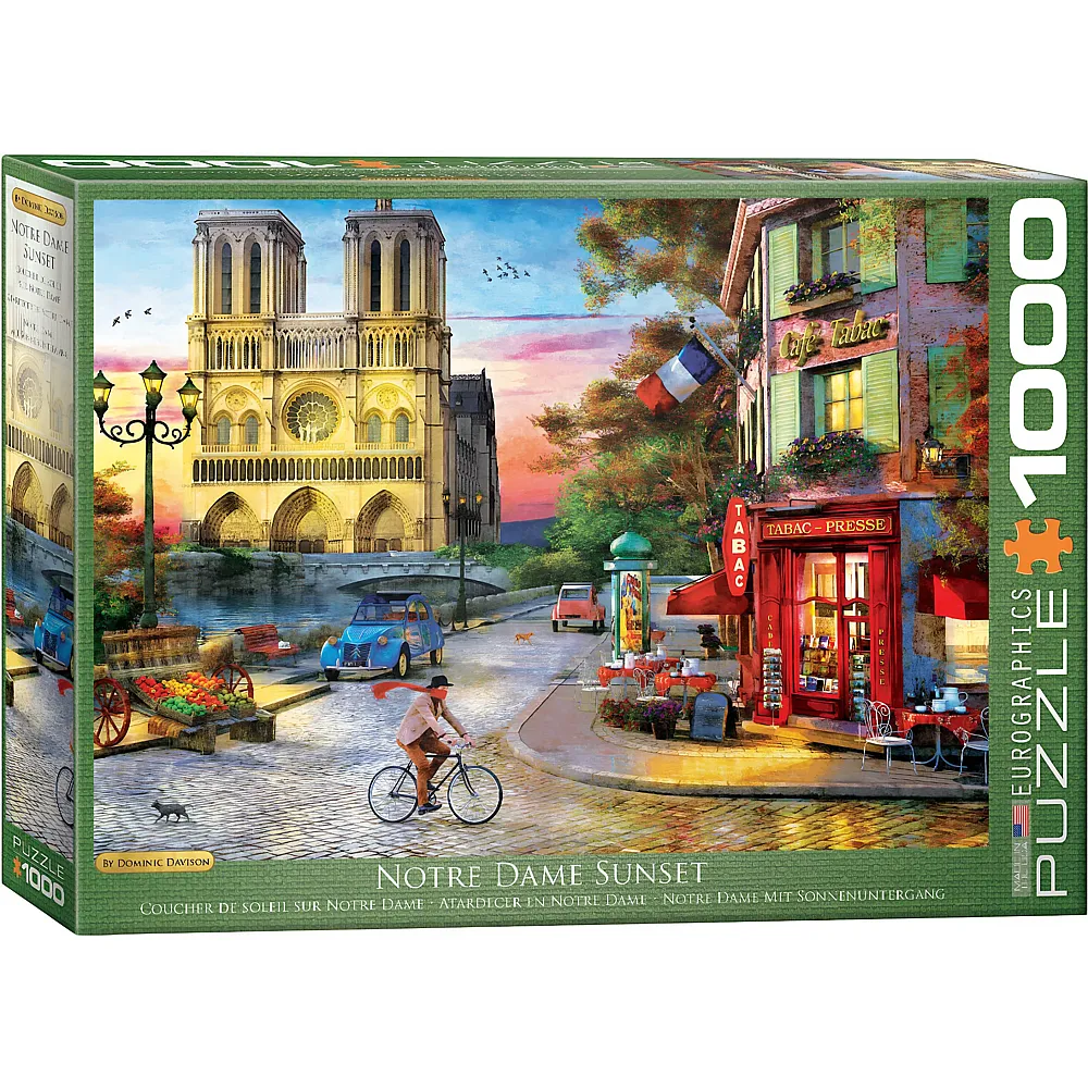 Eurographics Puzzle Notre-Dame, Paris - 1000 Teile