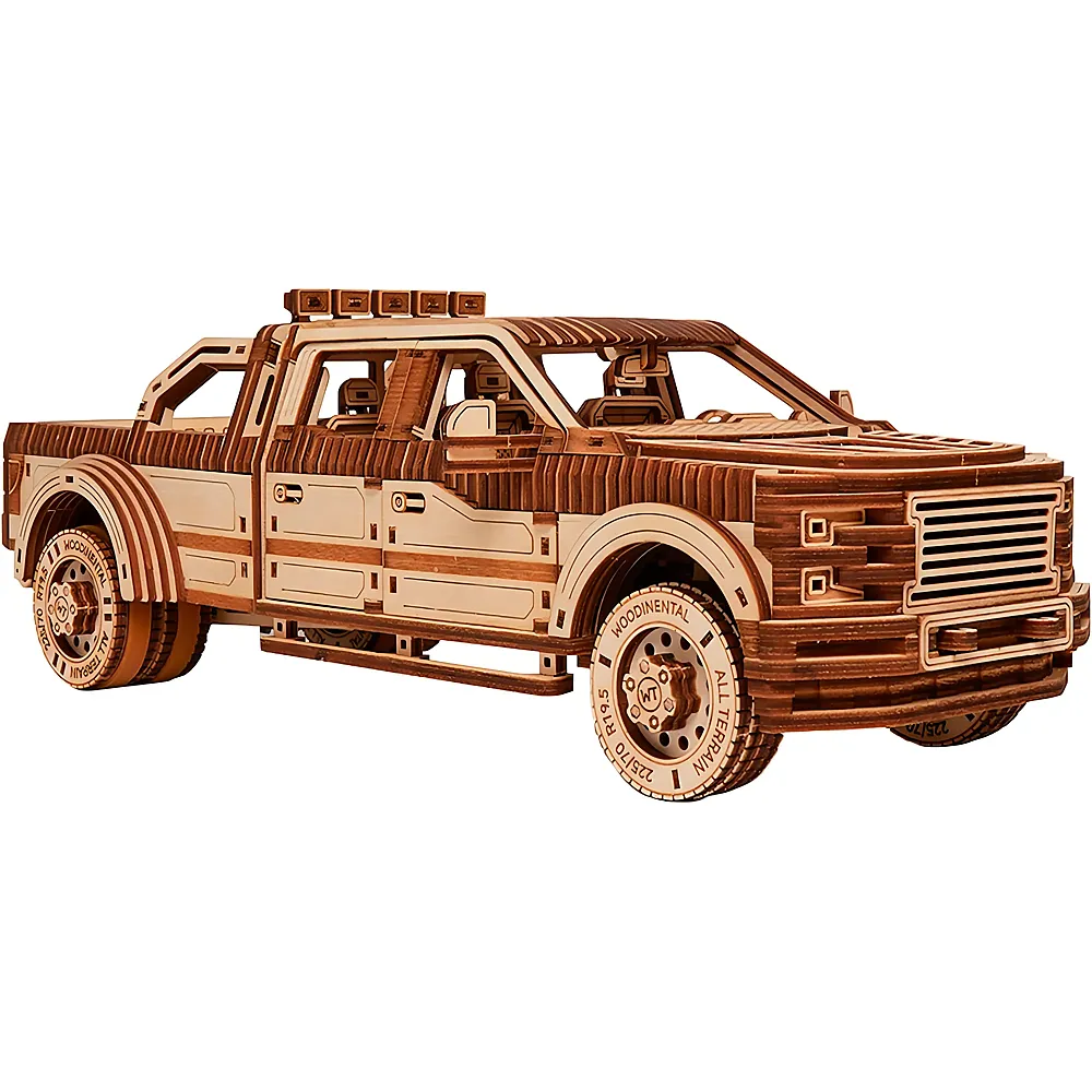 WoodTrick Bausatz Pick-Up Truck - 706 Teile