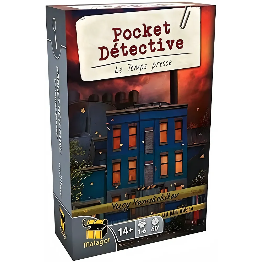 meinspielzeug - Matagot Pocket Detective : Case 3 Le Temps Presse - Franais | Escape Room EXIT