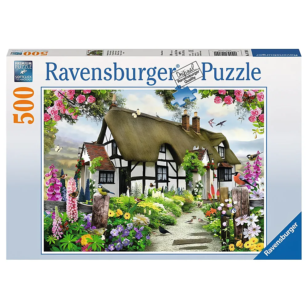 Ravensburger Puzzle Vertrumtes Cottage 500Teile