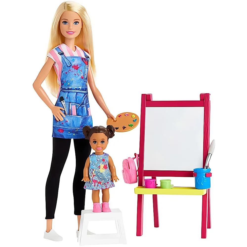 Barbie Karrieren Kunstlehrerin Blond