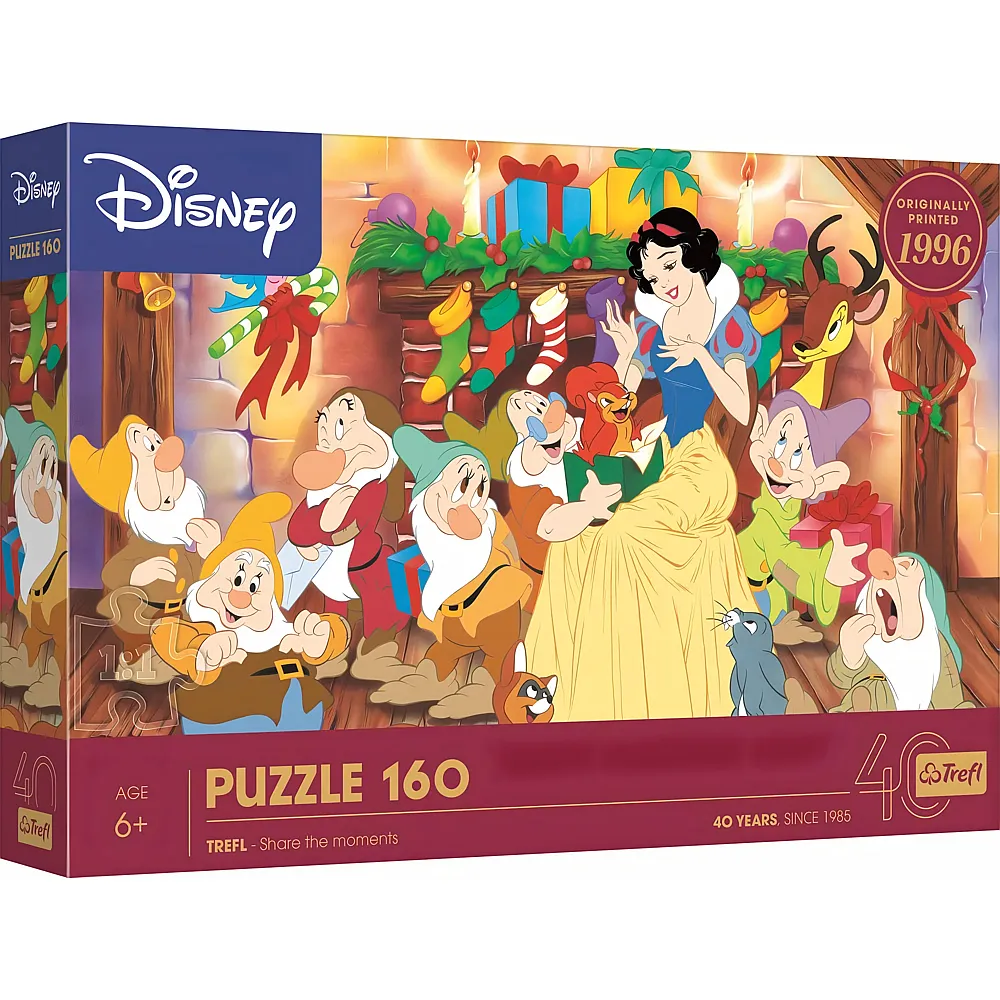 Puzzle 40th anniversary Trefl - Fairytale Christmas - 160 Teile