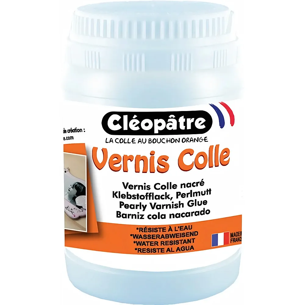 Cleopatre Vernis Colle Nacre � Klebstoff Mit Perlmutt-effekt 250g