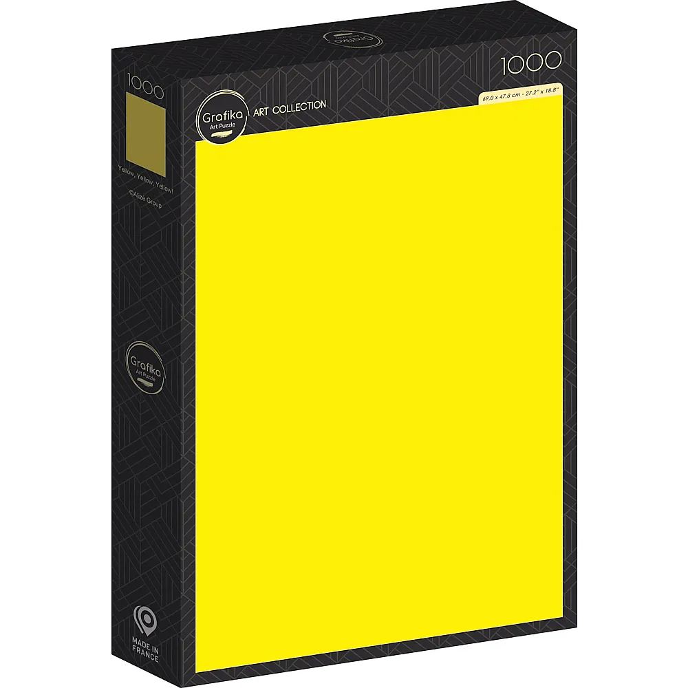 Grafika Puzzle Art Collection Yellow, Yellow, Yellow - 1000 Teile