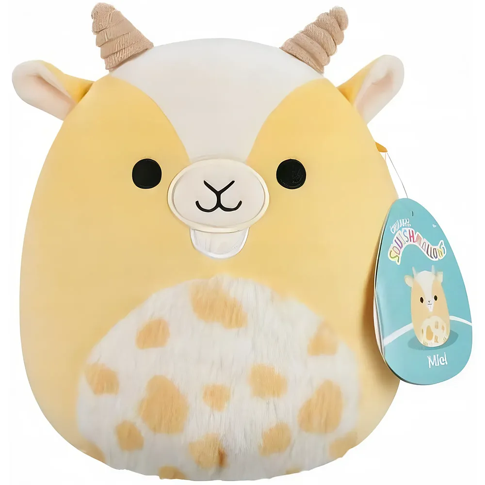 meinspielzeug - Squishmallows Pl�sch Miel die gelbe Ziege 19cm | Bauernhoftiere Pl�sch
