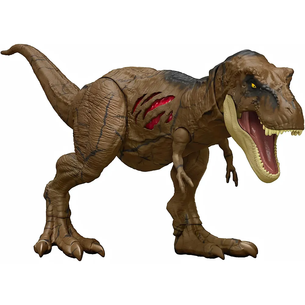 Mattel Jurassic World Dominion Extreme Damage Tyrannosaurus Rex