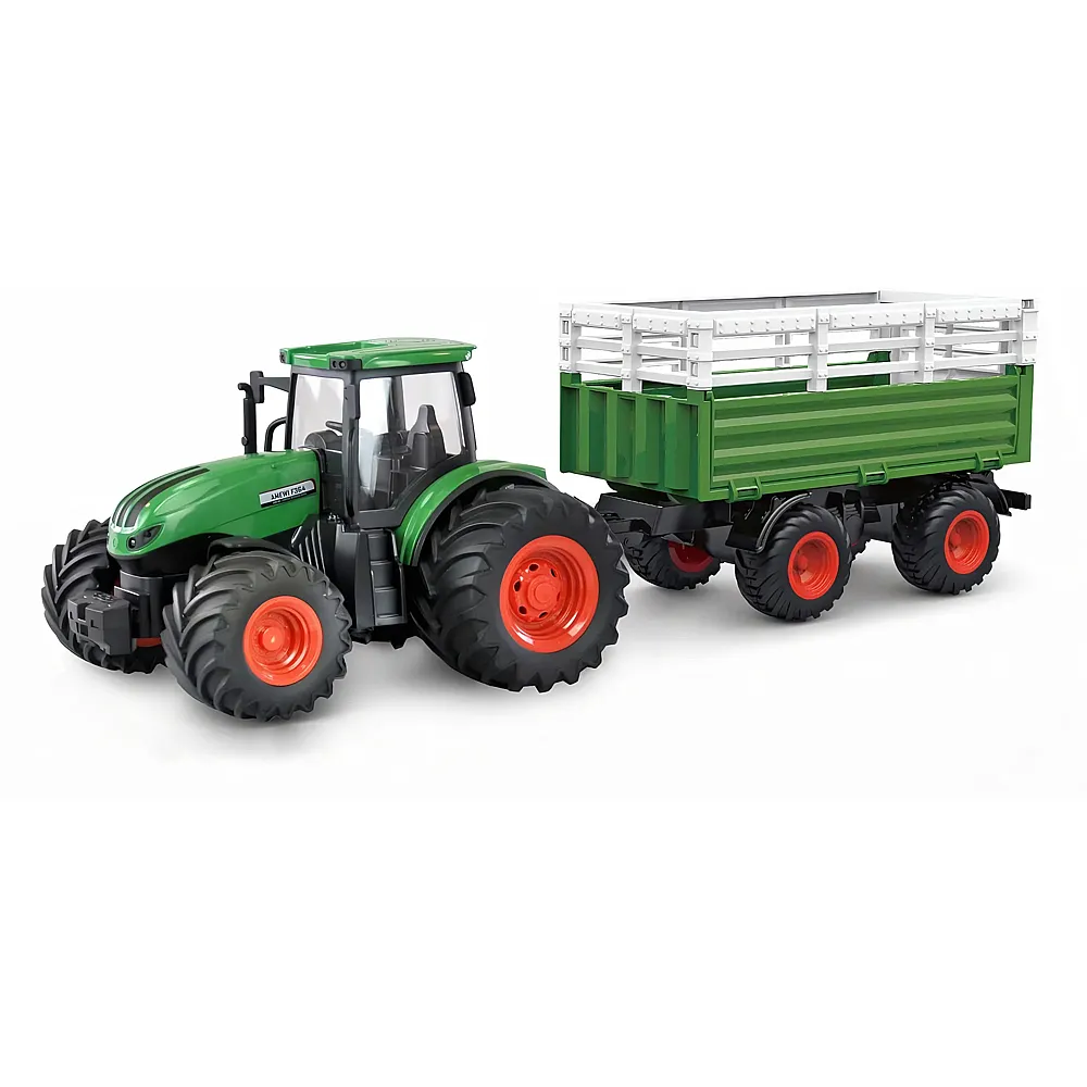 Amewi Toy Traktor mit Viehtransporter