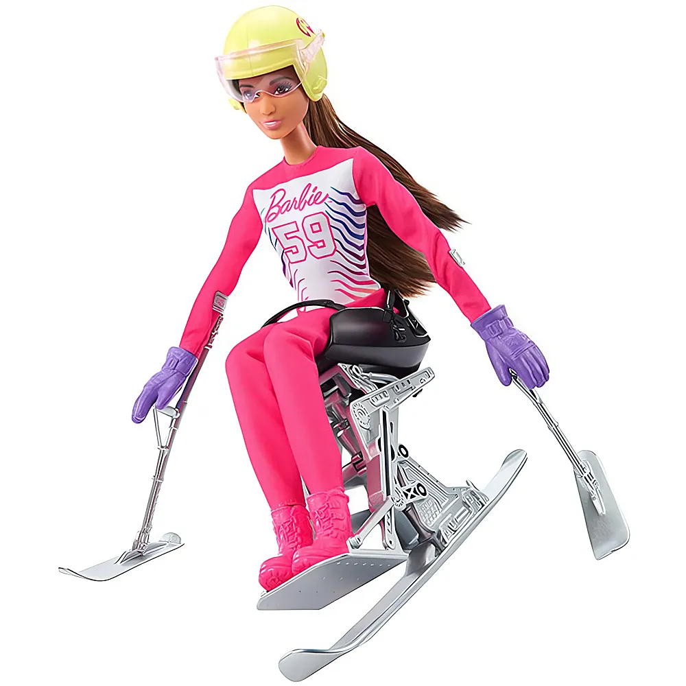 Barbie Karrieren Winter Sport Paraski Alpin Fahrerin