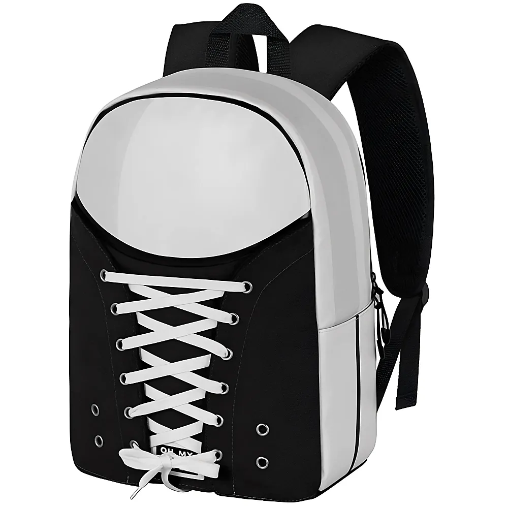 Karactermania Sneakers Rucksack schwarz - 30 x 17 x 40 cm