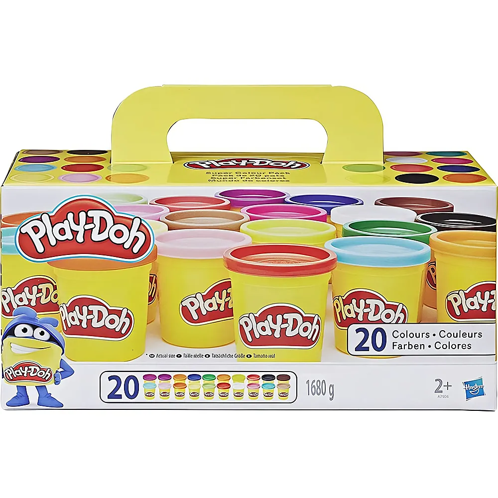 Play-Doh Classic Super Farbenset 20Teile