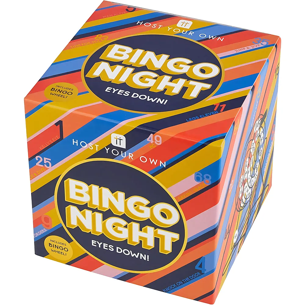 Talking Tables Bingo Night - Eyes Down - Englisch