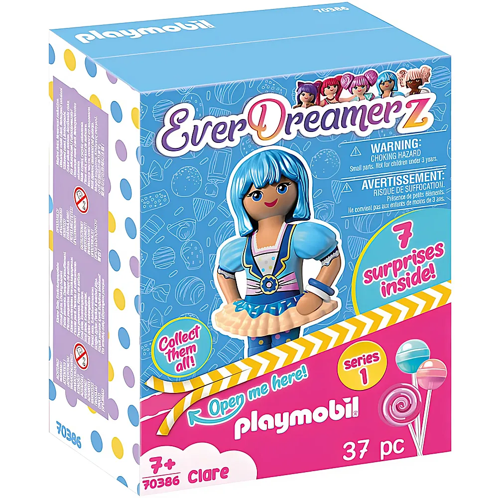 PLAYMOBIL EverDreamerz Candy World Clare 70386