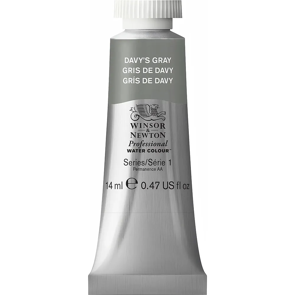meinspielzeug - Winsor & Newton W&n Prof. Water Colour 14ml Tube Davy's Grau