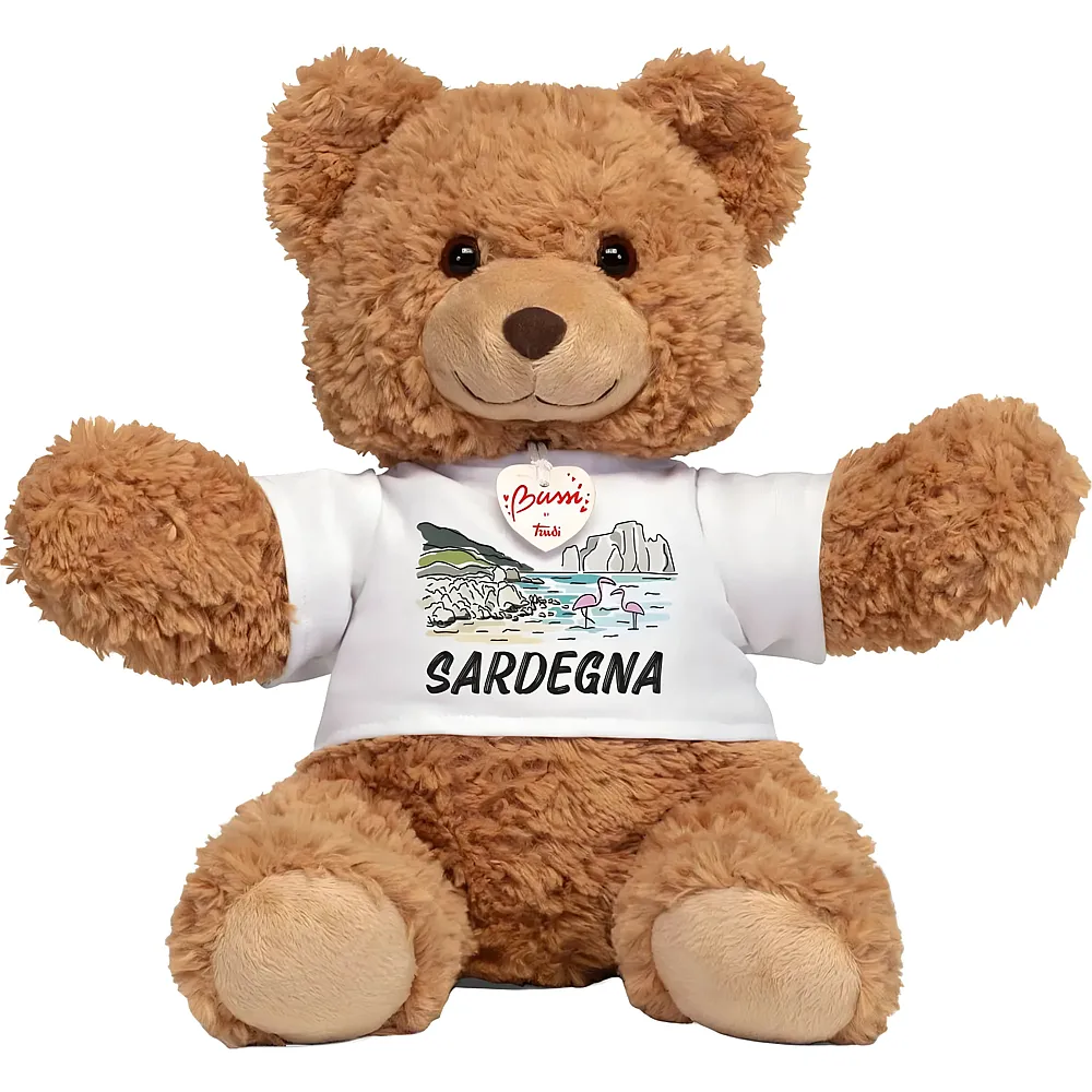 Trudi Bear Marlon T-Shirt Sardinia - 30 cm - Bears plush