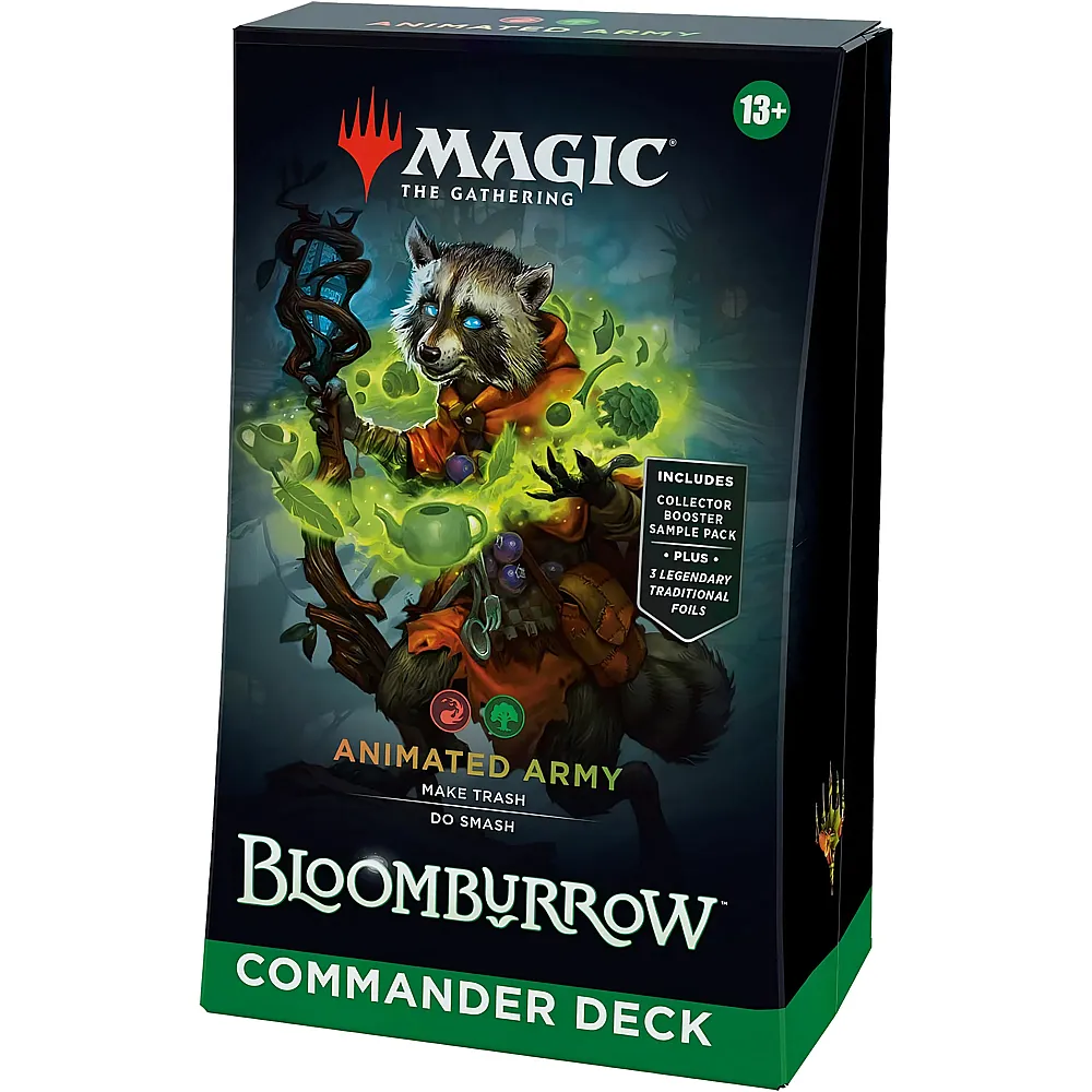Magic The Gathering Bloomburrow Commander Deck - Animated Army - Englisch - Sammelkarten TCG