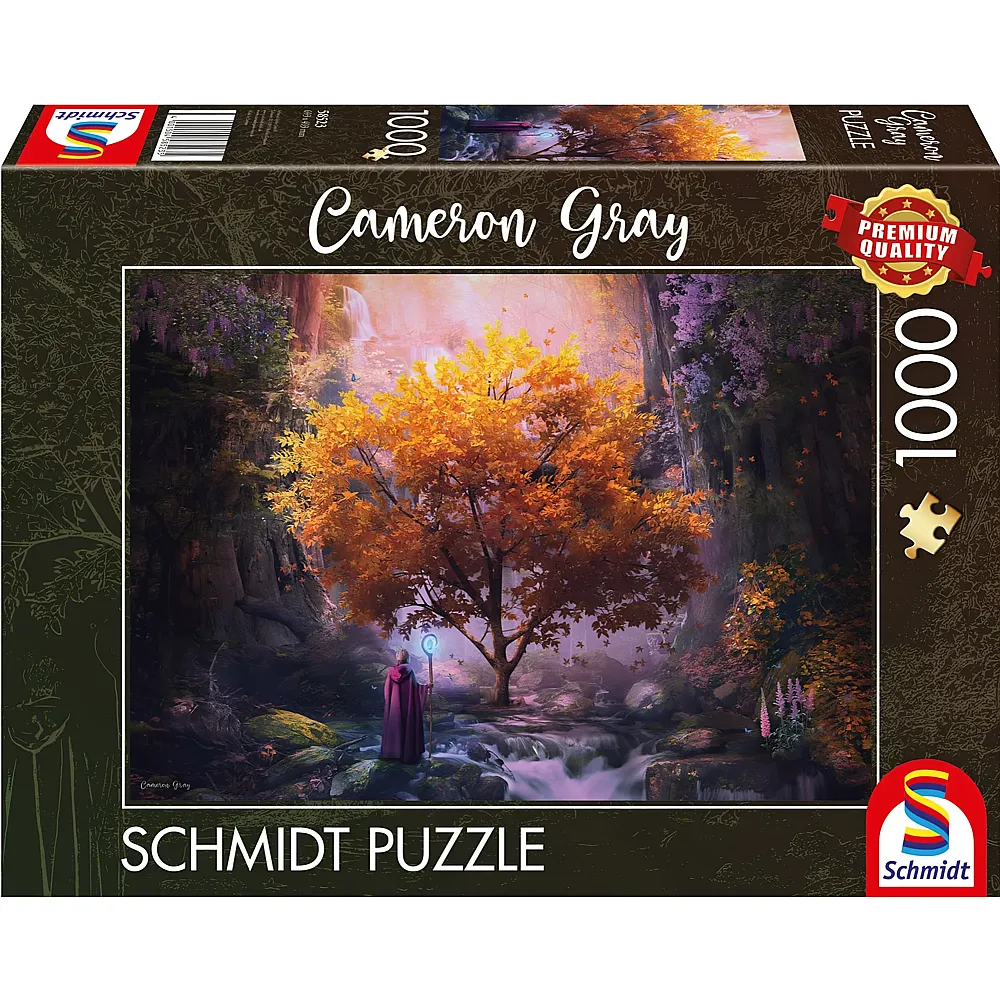 Schmidt Puzzle Cameron Gray Waldeszauber - 1000 Teile