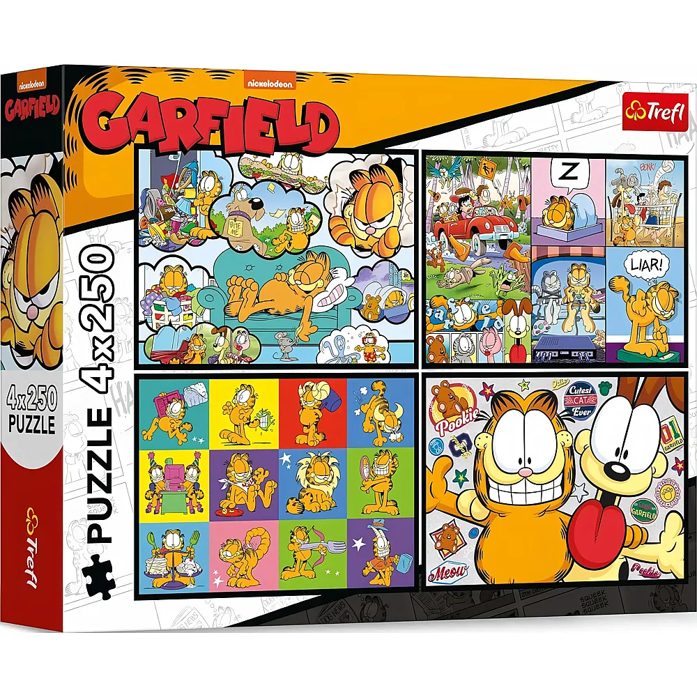 Trefl Puzzle Garfield mag keine Montage - 250 Teile
