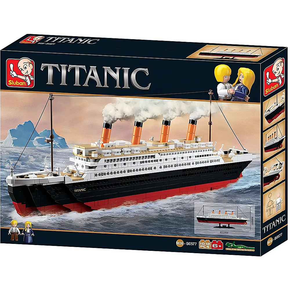 Sluban Titanic Gross 1012Teile