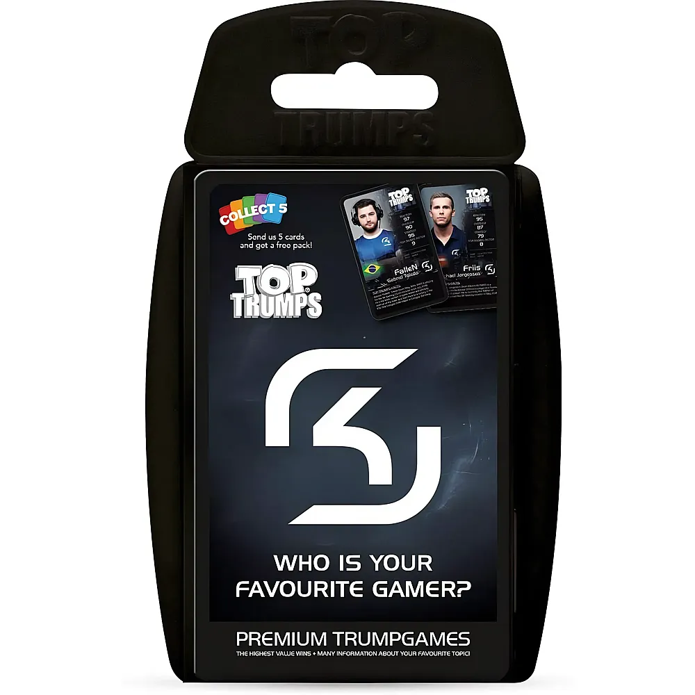 Winning Moves Top Trumps Who is your favourite gamer - English