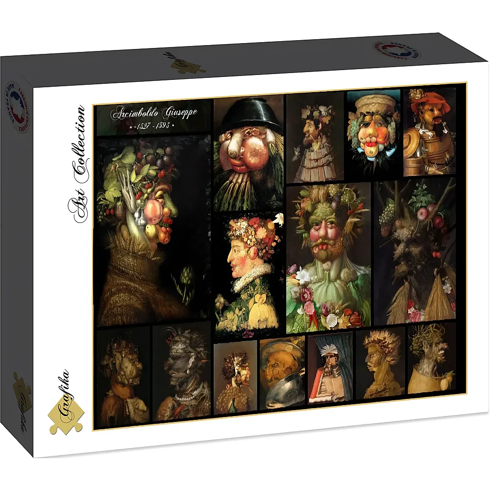 Grafika Puzzle Art Collection Giuseppe Arcimboldo - Collage - 2000 Teile