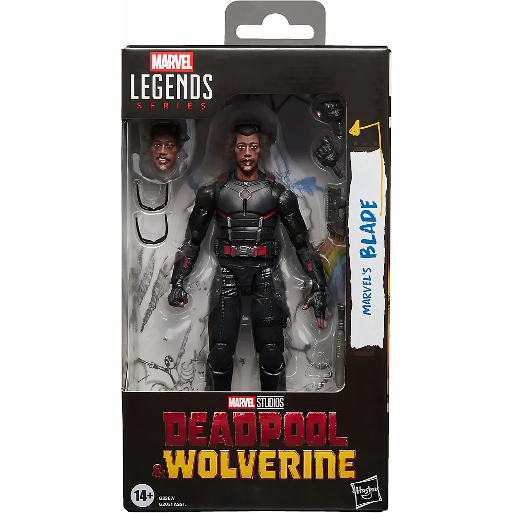 Hasbro Marvel Legends Marvel's Blade - 15 cm - Actionfiguren