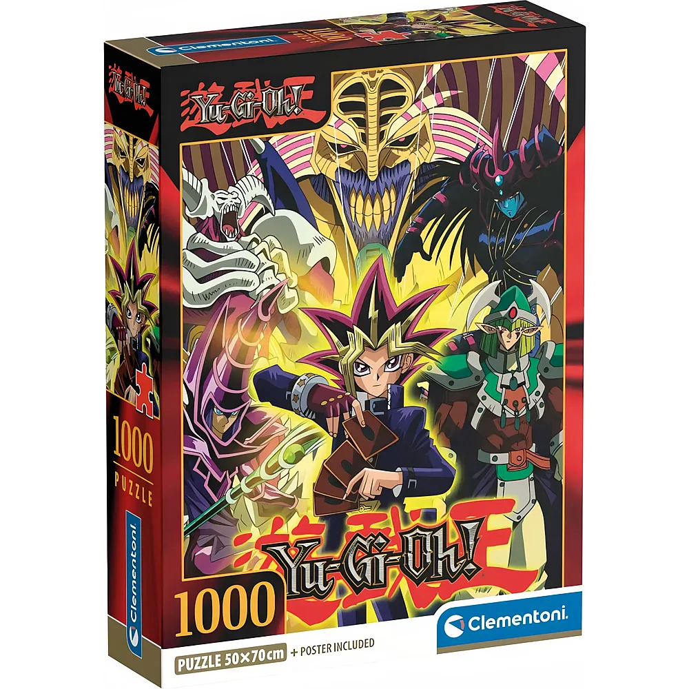 Clementoni Puzzle Anime Yu-Gi-Oh 1000Teile