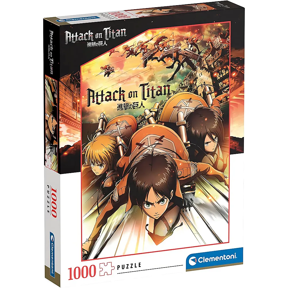 Clementoni Puzzle Anim Collection - Attack on Titan 1000Teile