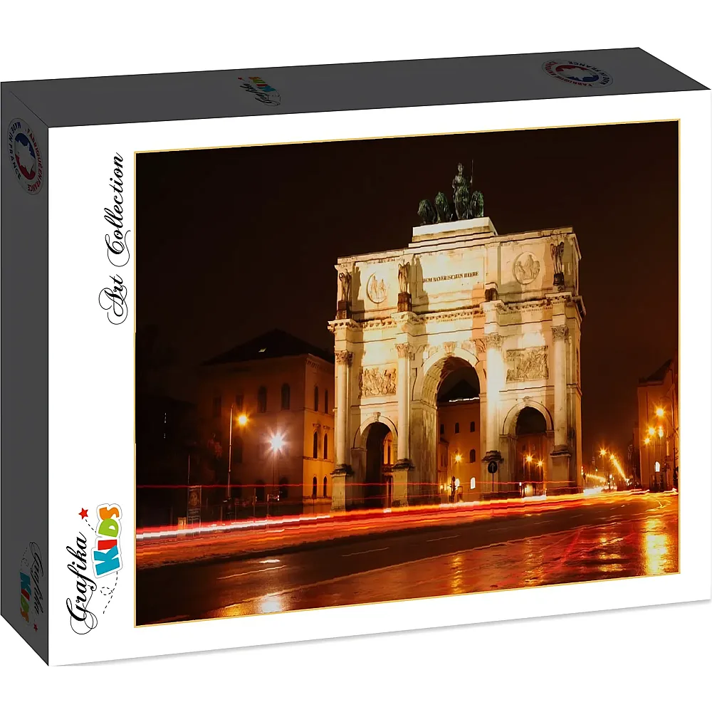 Grafika Puzzle Art Collection Deutschland Edition Grafika Kids M�nchen, Siegestor - 204 Teile