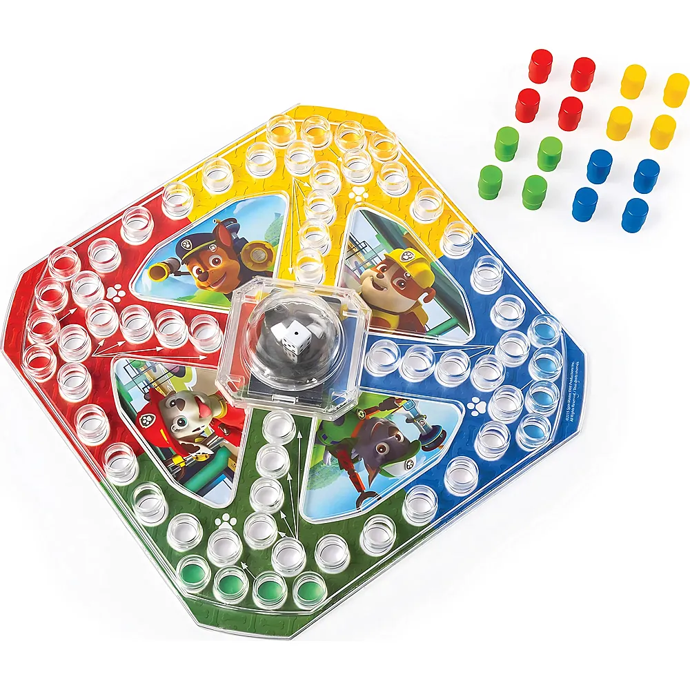 Spin Master Games Brettspiel Paw Patrol mit Pop-up-W�rfel