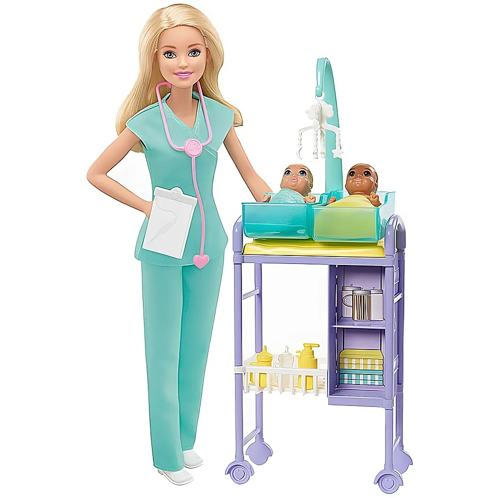 Barbie Karrieren Kinderrztin Blond