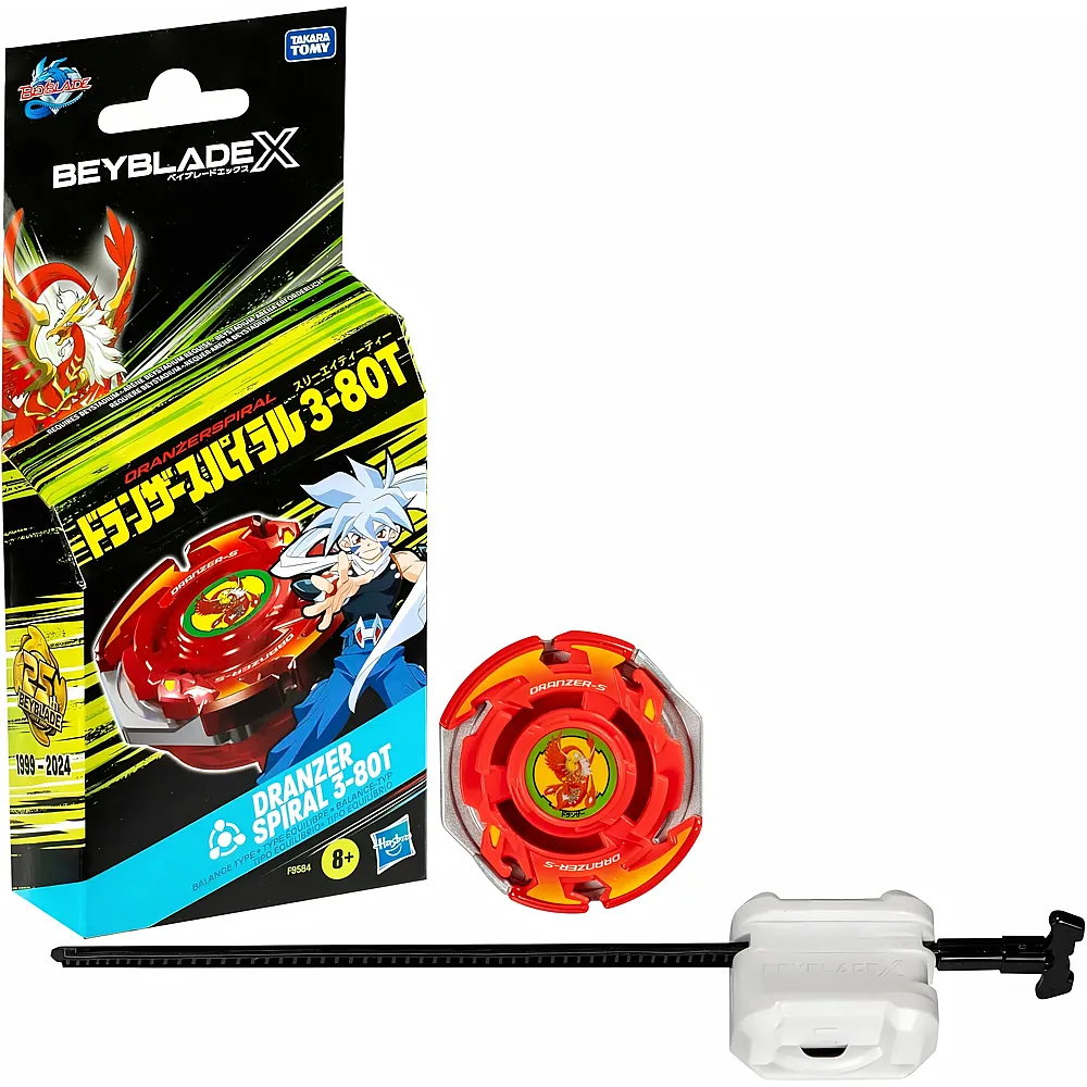 Beyblade X Dranzer Spiral 3-80T