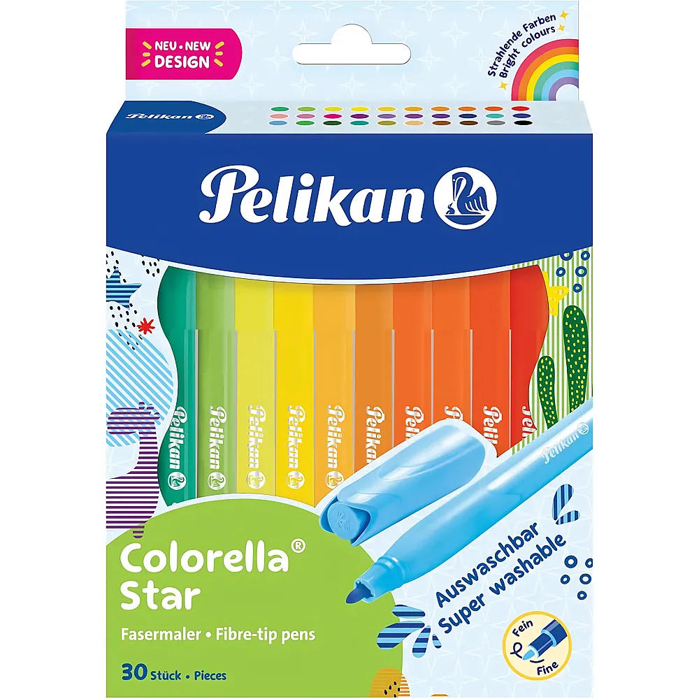 Pelikan Filzstift Colorella Star 0,6mm 30Teile