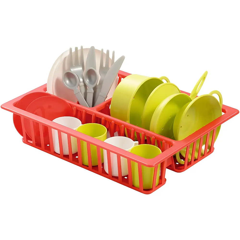 Ecoiffier 100% Chef �gouttoir avec vaisselle