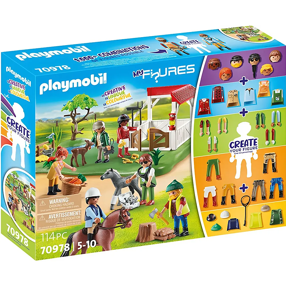PLAYMOBIL My Figures: Horse Ranch 70978