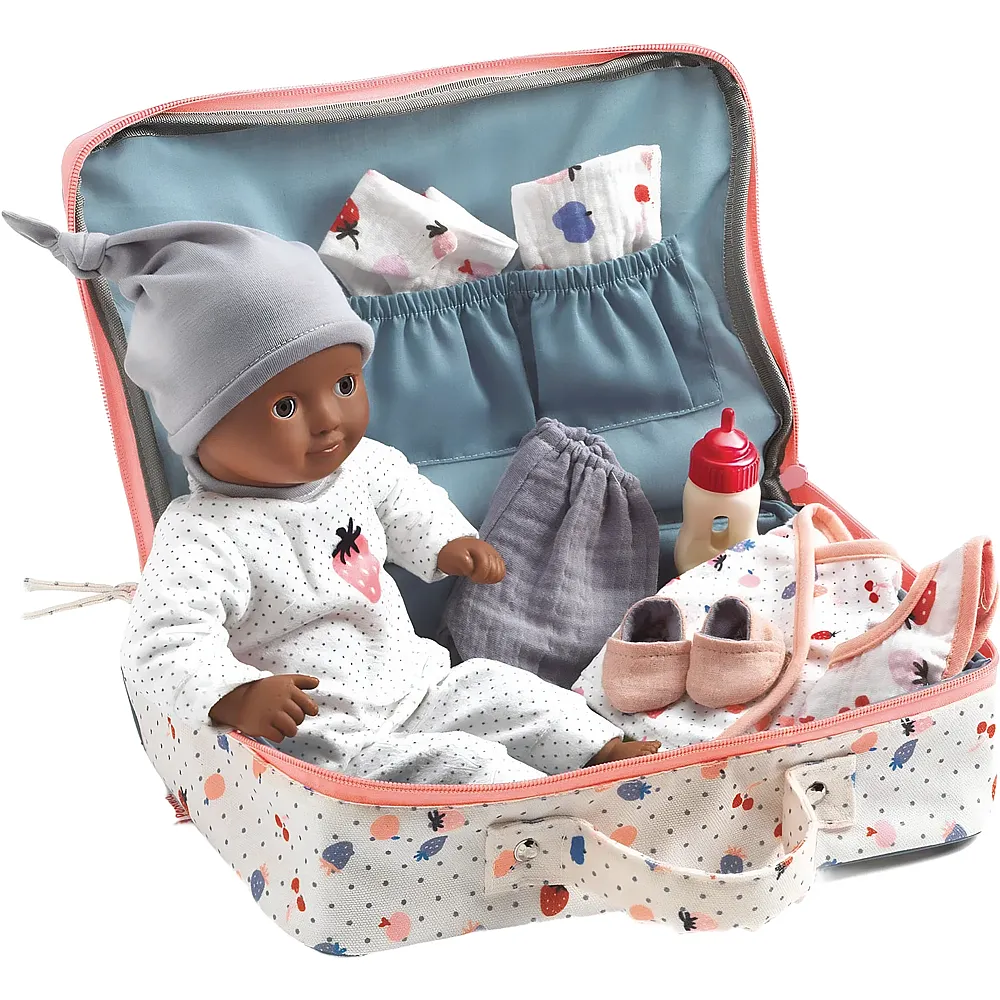 Djeco Spielkoffer mit Puppe & Zubeh�r Cerise