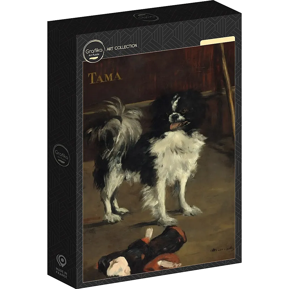 Grafika Puzzle Art Collection Edouard Manet Tama: The Japanese Dog, 1875 - 1000 Teile