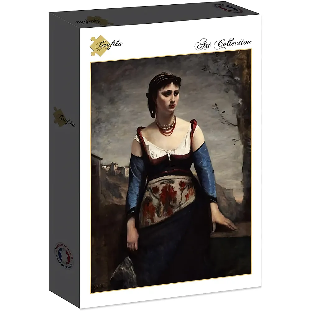 Grafika Puzzle Art Collection Jean-Baptiste-Camille Corot Agostina, 1866 2000Teile
